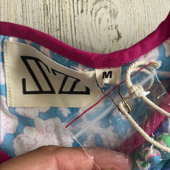 SZ Block Print Dress Size Medium. NWT - Picture 8 of 11